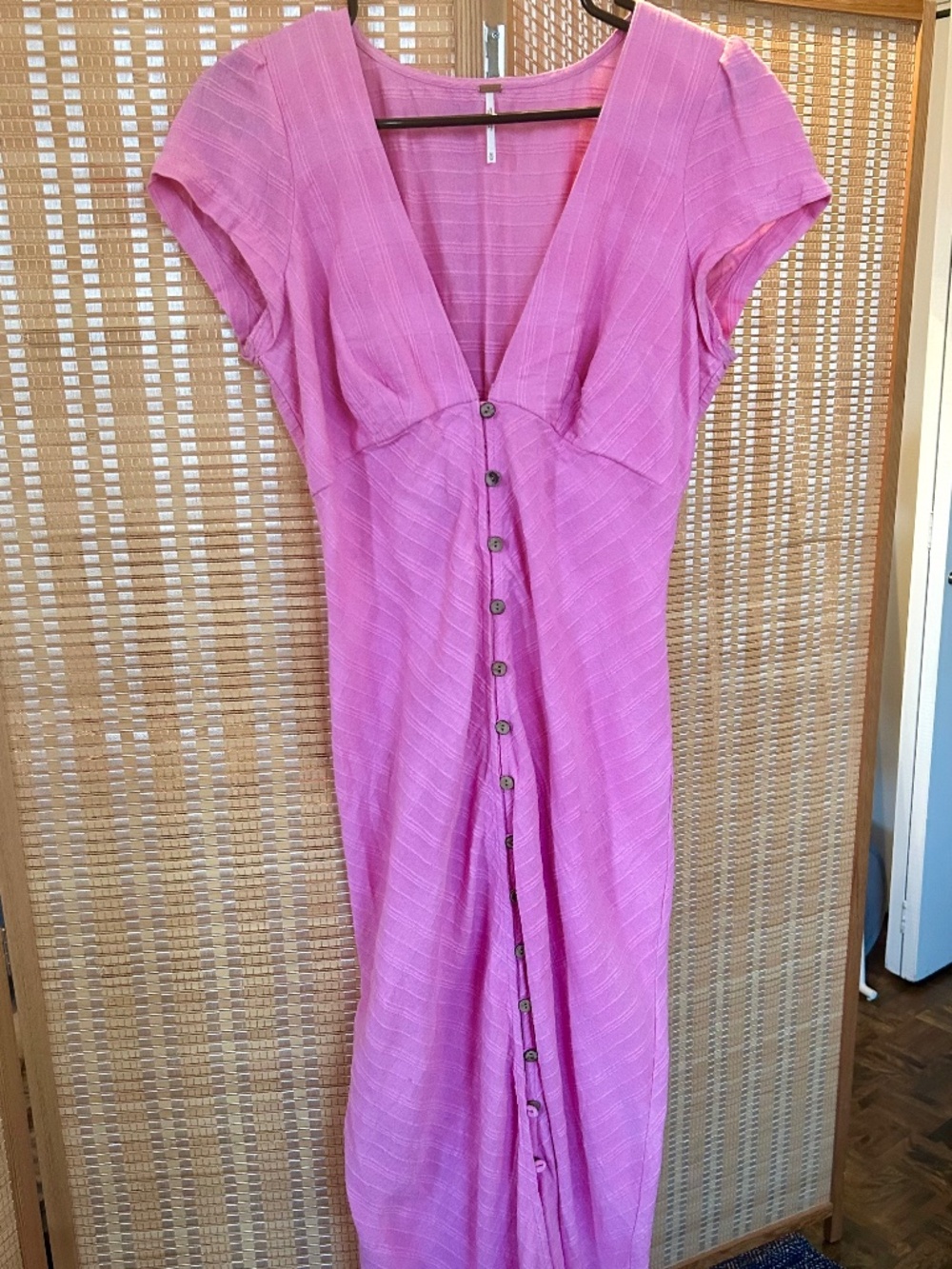 Free people button down dress